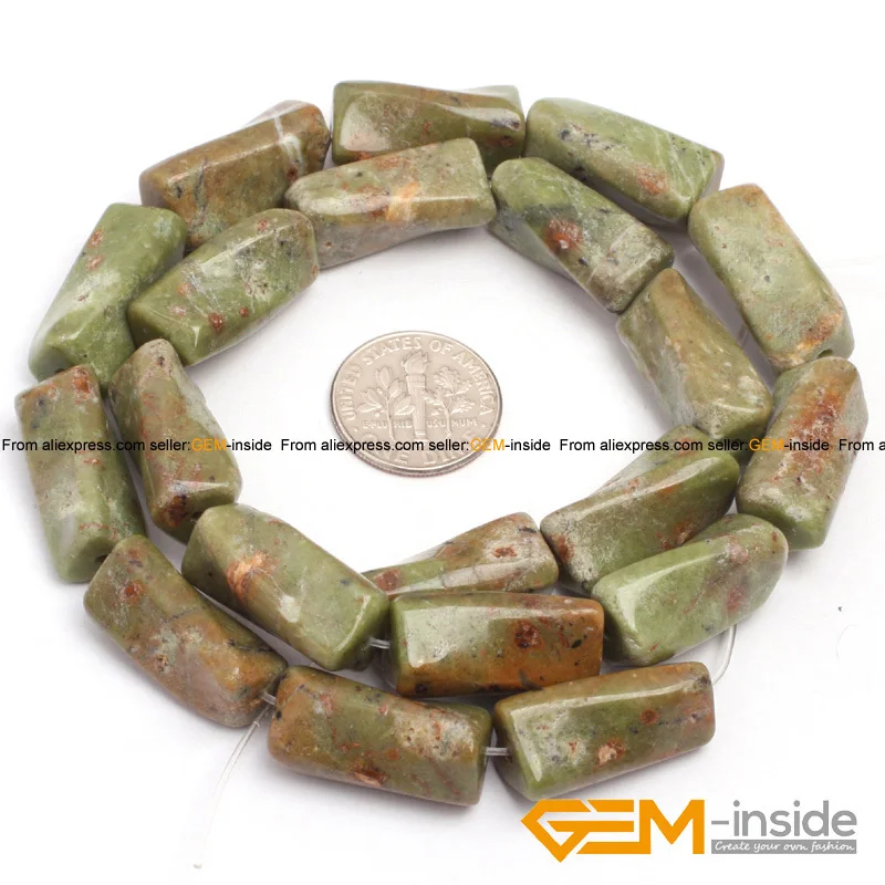 9x20mm Twist Column Natural Stone Beads For Jewelry Making Unakite Amethysts Fluorite Sodalite Strand 15 Inch