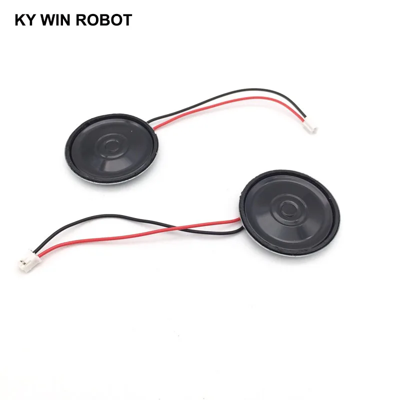 2 teile/los Neue Ultra-dünne lautsprecher 8 ohm 2 watt 2 W 8R lautsprecher Durchmesser 40MM 4CM dicke 5MM mit PH 2,0 terminal draht länge 10CM