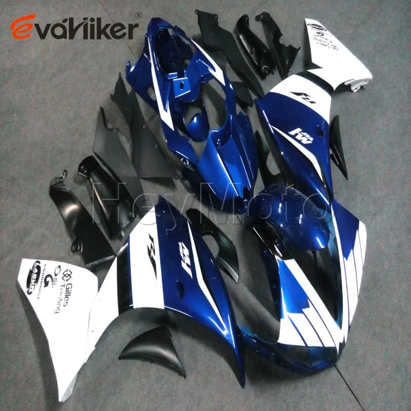 ABS Plastic fairing for YZFR1 2009 2010 2011 2010 red white YZF R1 09 10 11 motorcycle panels Body Kit H2