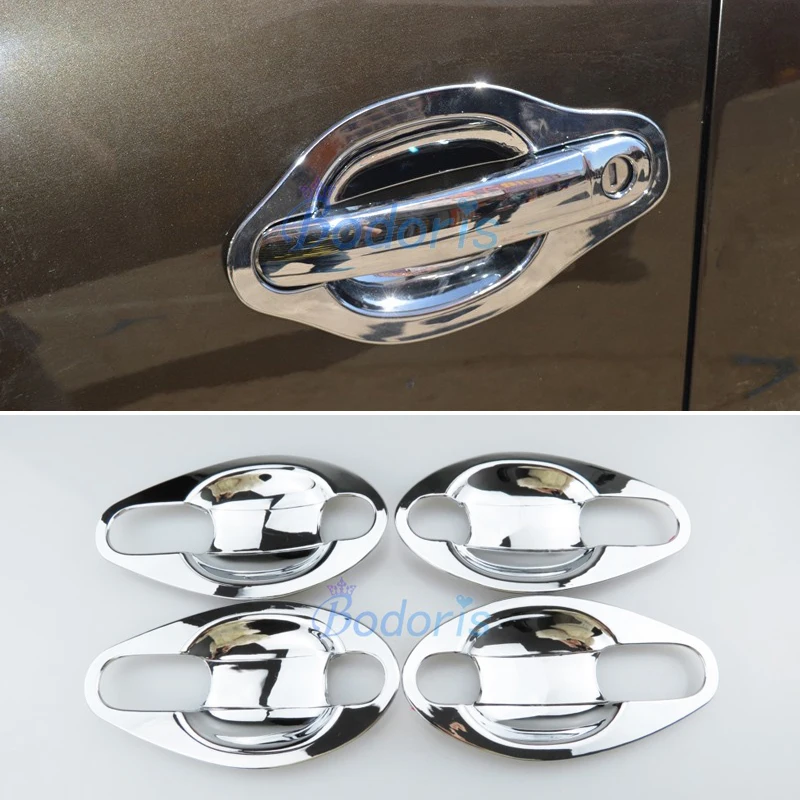 Car Styling Door Handle Cover Bowl Insert Panel 2009 2010 2011 2012 2013 2014 2015 2016 For Volkswagen VW Tiguan Accessories