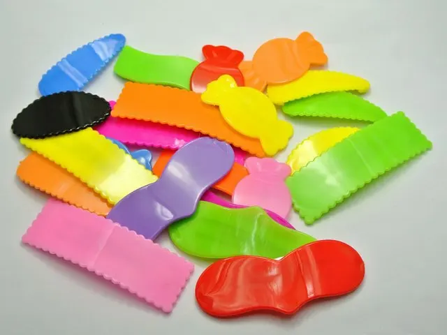 25 Mixed Color Assorted Plastic Coated Bow Snap Hair Clips DIY Craft