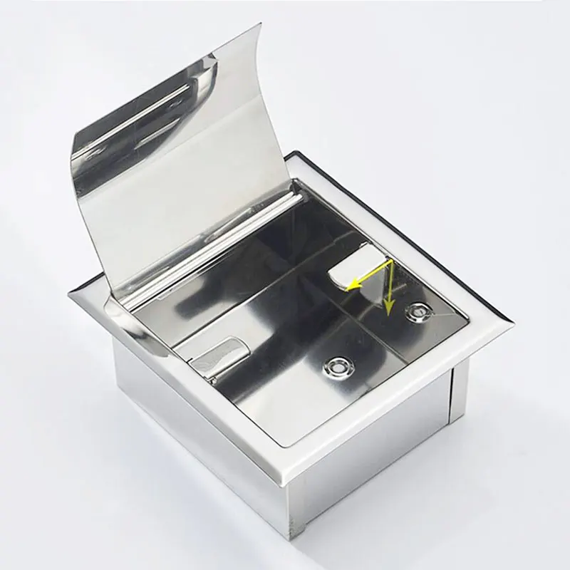 Bathroom Toilet Paper Holder Concealed Recessed Toilet Paper Roll Holder, Stainless Steel Tissue Box in-Wall