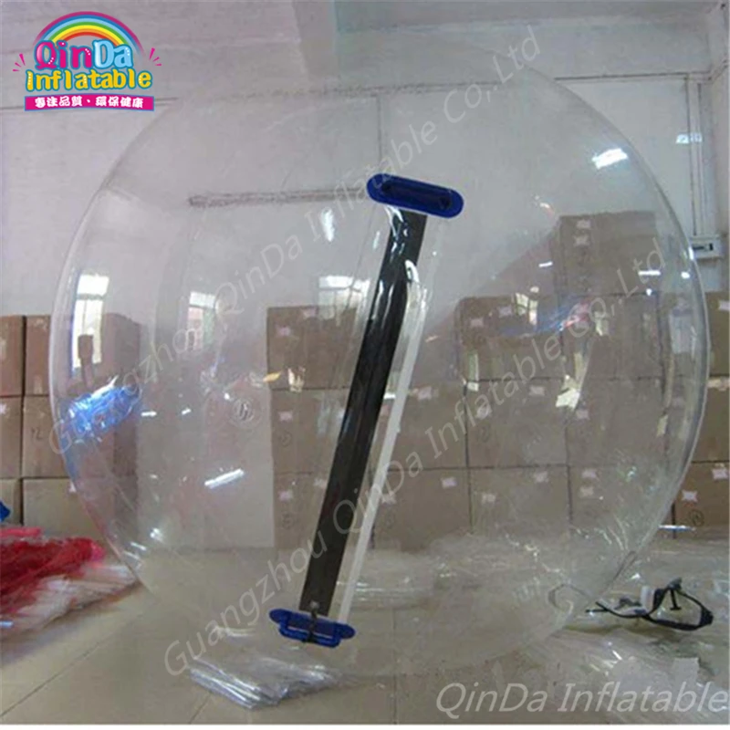 2M PVC Bơm Hơi Nước Đi Bóng, Bể Bơi Phao Bong Bóng Nước Zorb Xa Con Người Hamster Nhựa Bóng