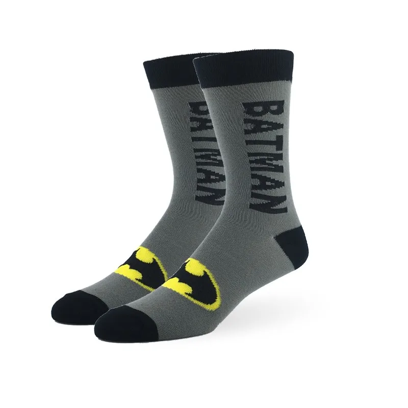 Men DC Comics Cotton Socks Personality Breathable Casual Socks High Quality Cotton Men Socks