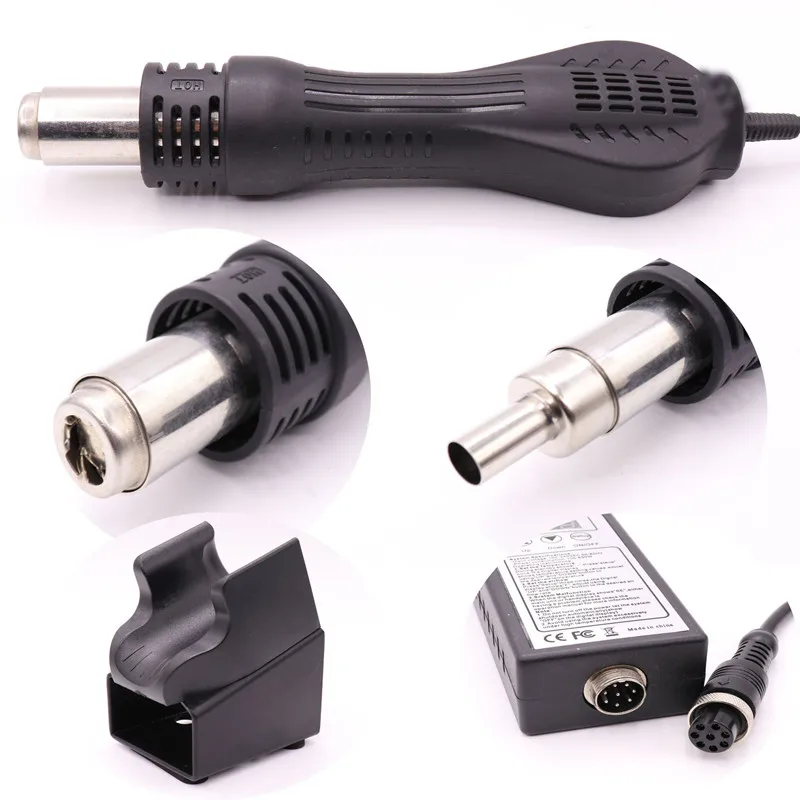 8858 110v220v Rework Solder Station portable mobile phone repair hot air gun desoldering station LED digital display Heat Gun