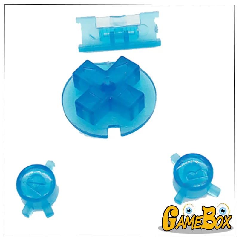 Пластиковые кнопки включения и выключения клавиатуры для Gameboy цвет GBC цветные кнопки для GBC D колодки A B кнопки