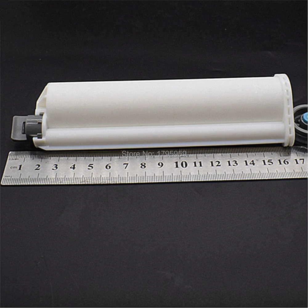 75ml Two Component Epoxy Resin Dispenser Glue Tube 10:1 Empty Dual Cartridge AB Epoxy Gun Cartridge for 75ml 10:1 Glue Gun Tools