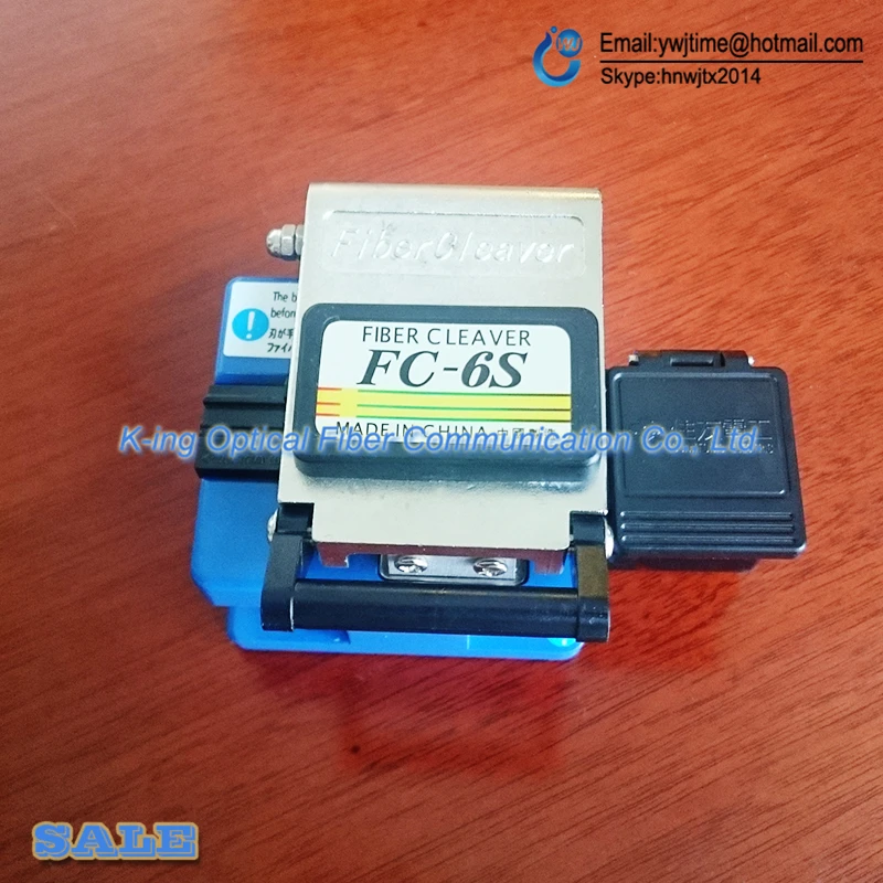 

High Precision Fiber Cleaver Optic Connector FC-6S fc6s Optical Fiber Cleaver,Used in FTTX FTTH ,Metal material