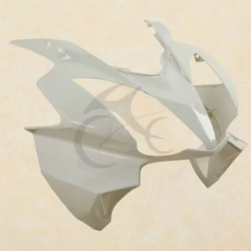 Motorcycle ABS Unpainted White Upper Front Fairing Cowl Nose For HONDA VFR800 VFR 800 2002-2012