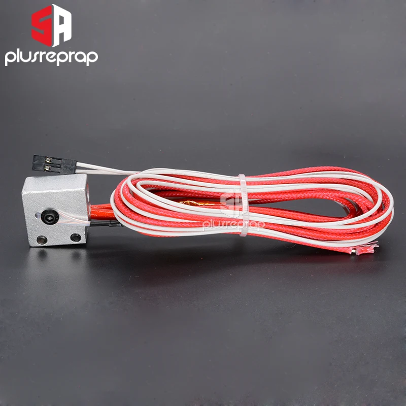 V6 Volcano Hot End Eruption Pack kit Heater Block with Thermistor and Heater 12V 24V 40W 3D Printer Parts Wholesale