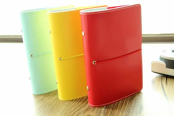 A6 forest traveler Journal /Refillable cute school notebook diary book for students or teacher