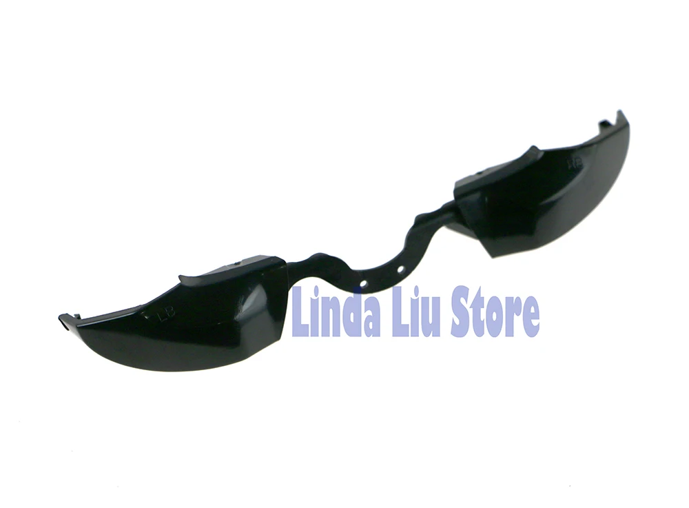 ChengChengDianWan สีดำ LB RB ตัวกันชนปุ่มทริกเกอร์สำหรับ Xbox One Elite Controller 3.5มม.