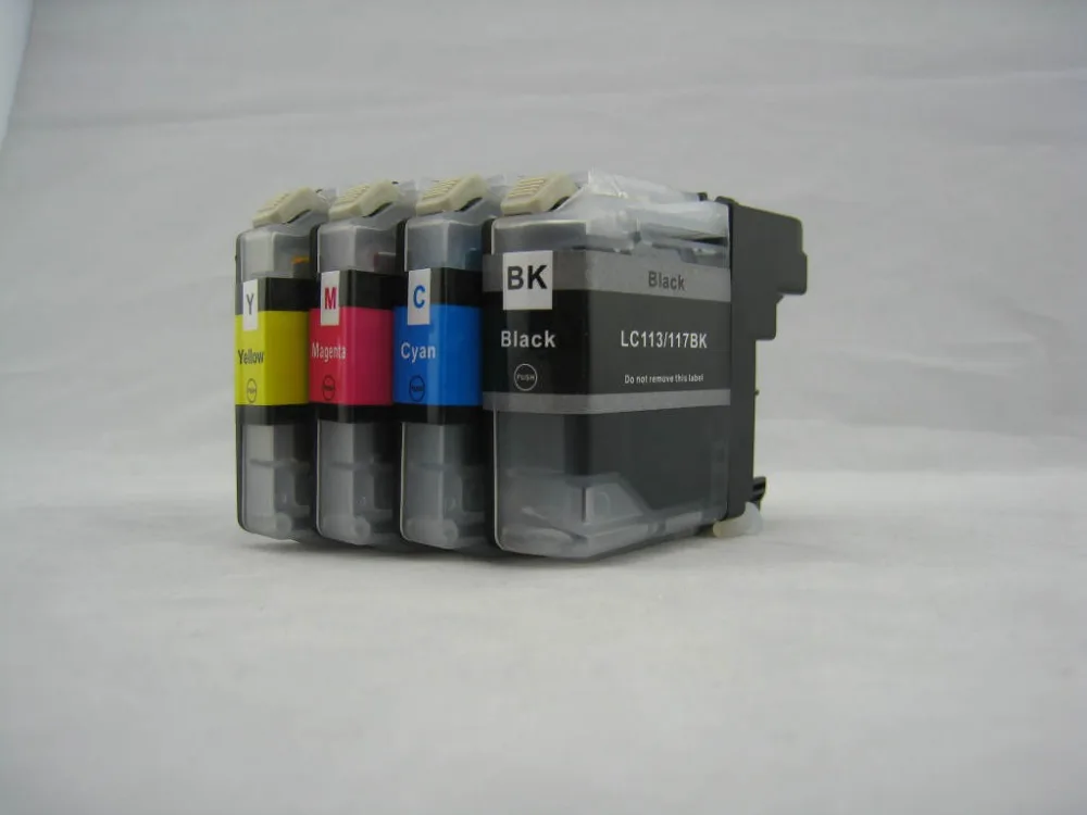 4pcs compatible Ink Cartridge LC103 LC105 LC107 BK C Y M for Brother MFC-J4410DW/MFC-J4510DW/MFC-J4610DW/MFC-J4710DW