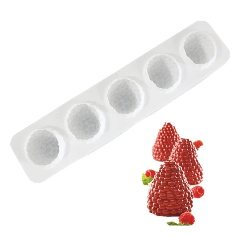 Hot Mulberry Cake Mould Silikonform Fruit Moule Flower Sansai Silicone Mold For Baking Frozen Fondant Dresser Mousse Mold