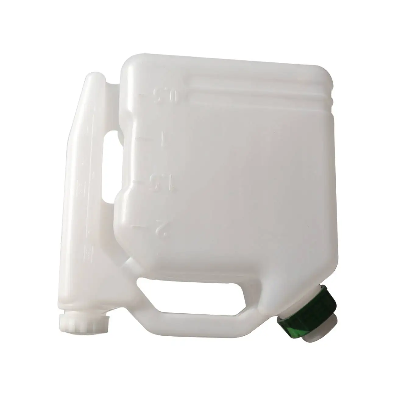 Flacone di miscelazione carburante adatto per olio 2 tempi 2L stoccaggio miscelazione carburante nuovo