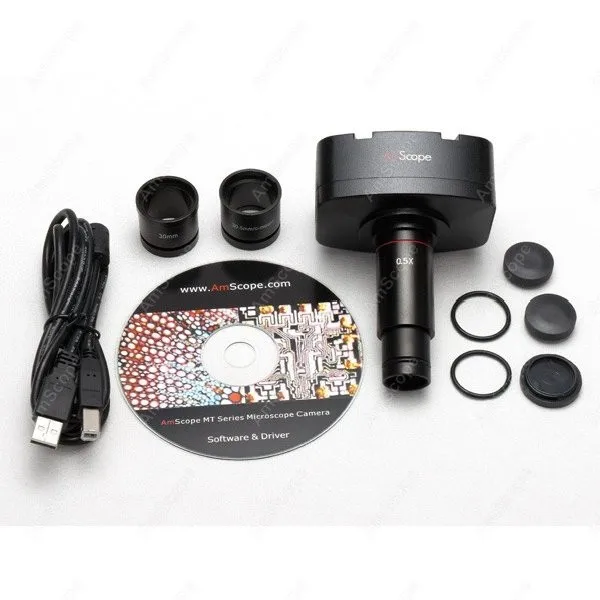 Inspection Microscope --AmScope Supplies 1600X Extreme Large Stage Inspection Microscope + 10MP Camera Windows Mac OS