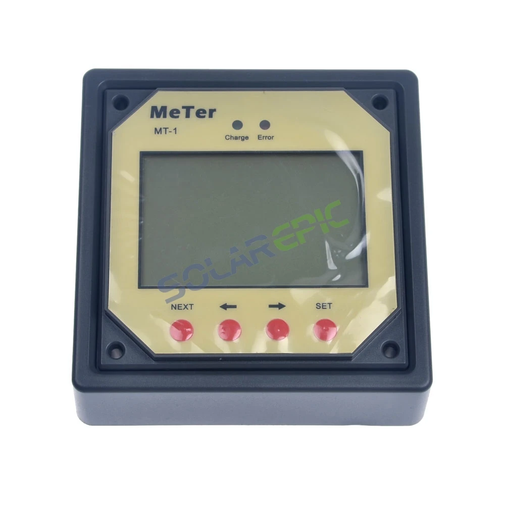 Epever Remote Meter Monitor MT-1 Use For Duo Battery Solar Controller EPIPDB-COM MT1 LCD Display Dual Battery Solar Charger