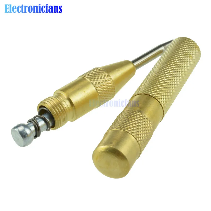 Mark Lubang 5 "Kuningan Automatic Center Punch Spring Dimuat Chrome Keling Sekrup