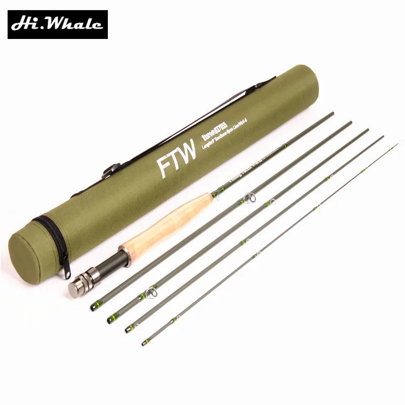 

New high carbon fly rod 2.7 m line wt 5/6# medium fast fly fishing rod 5section fishing rod carp rod