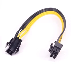 PCIe 6Pin to CPU 4Pin Power supply Cable Computer CPU P4 Female to GPU 6Pin male Extension Conversion EPS Cable