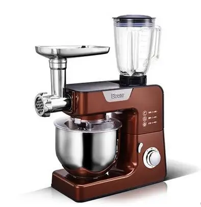 5L household commercial dough mixer machine automatic multifunctional fruit juicer meat grinder maker egg mixing machine