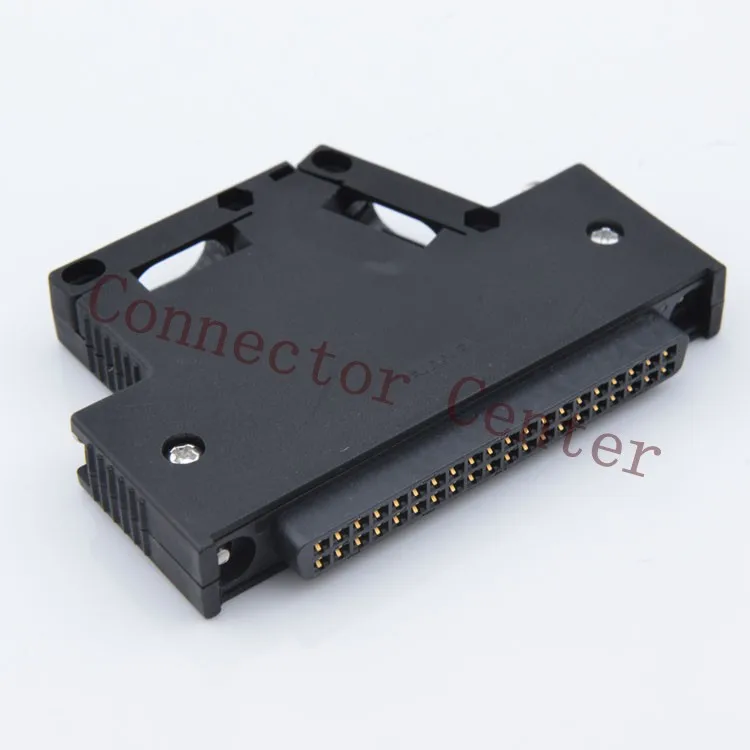 Connector 40PIN For A6con1  Mitsubish omron PLC I/O Connector 45Degree