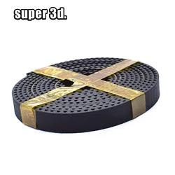 For 6/10mm Timing Pully 3D printer moving parts 1meter open timing belt rubber belt 2GT/GT2