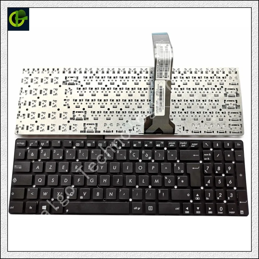 

French Azerty Keyboard for ASUS R500V R500VD R500VJ R500VM R500VS R500A F751L F751LA F751LAV F751LD FR