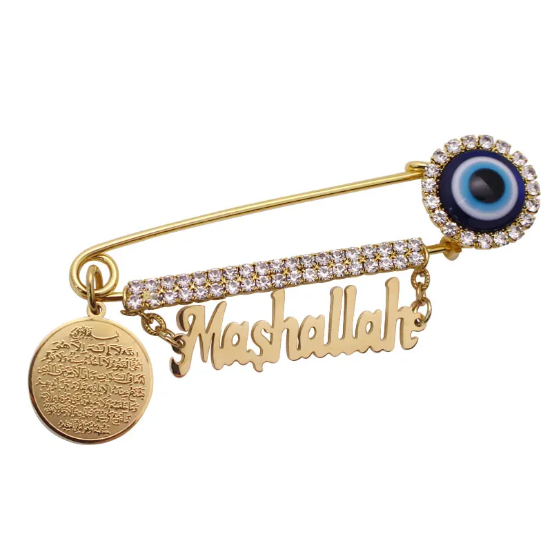 Masshallah Schmuck: Ein tiefgründiger Einblick in den muslimischen Symbol-Stecknadeln aus Edelstahl