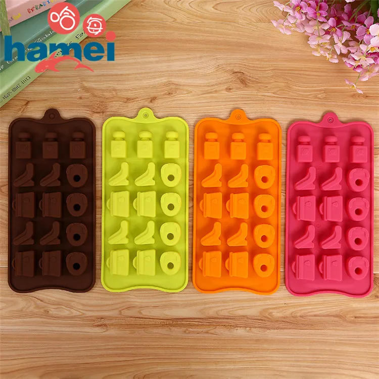 Silicone Mold High Heel Shape Muffin Cups Case Candy Jelly Ice Cake Silicone Silicone Pudding Mold Cake Tool Chocolate Mold D606