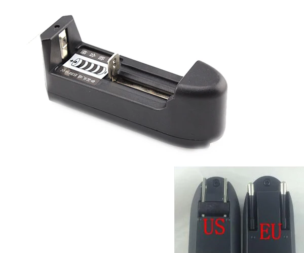 

US / EU 3.7V 18650 14500 16430 Battery Charger electronic cigarette charger lithium battery single charge Intelligent Prevention