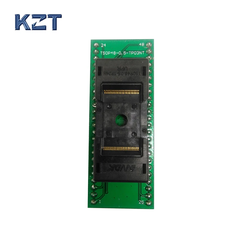 

ANDK High Quality Long TSOP48-0.5 Open Top Structure Burn in Socket IC Test Socket Flash Test Socket Adapter tnm5000 programmer