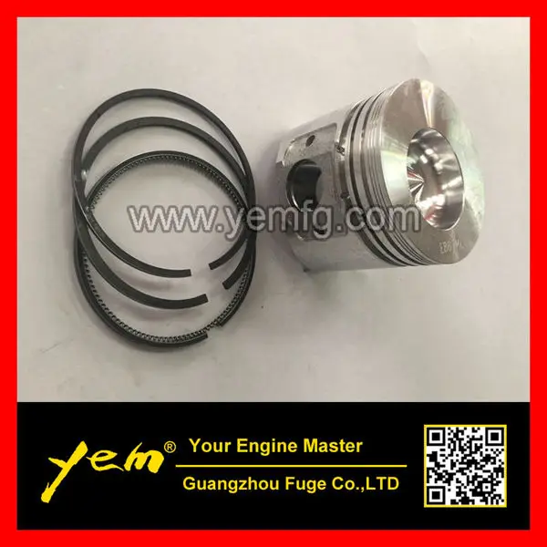 For Yanmar  engine parts TK486E piston +piston ring for Air Conditioner