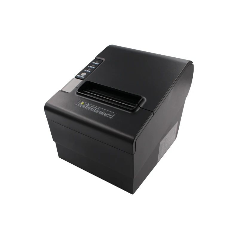 Auto-Cutter 80mm Restaurant Thermal Receipt Printer YK-8030 Straight Thermal Printer USB, LPT,PS/2  three in one