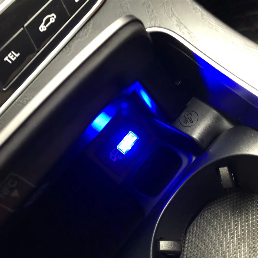 Car USB LED Atmosphere Decorative Lights for Chrysler 200 300C Aspen Pacifica PT Cruiser Sebring Town Country Ypsilon Delta