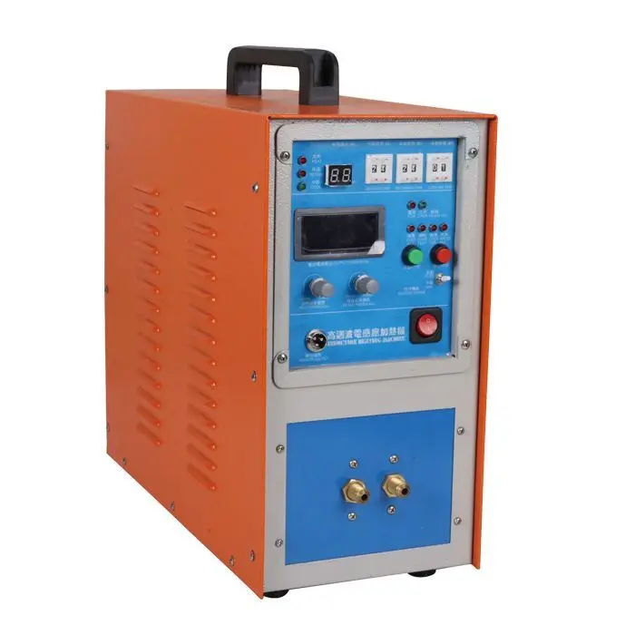 

25KW High Frequency Electric Crucible Melting Furnace Mini Induction Melting Furnace 2kg Capacity Gold Induction Melting Furnace