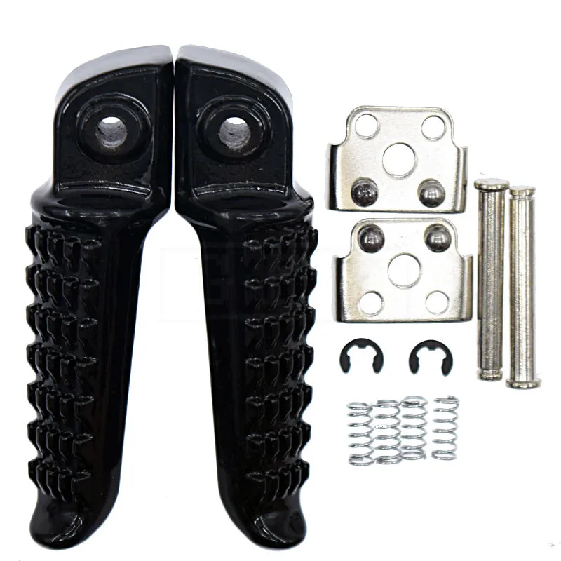 For Kawasaki ZX6R ZX9R ZX10R ZX14 ZX-14 Z750 Z1000 ZZR1200 GTR1400 ZZR1400 Motorcycle Front & Rear Footrests Foot pegs