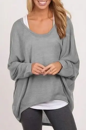 Long Sleeve Women Pullover Soft Jumper Autumn Jumpers Office Pullovers Casual Loose Clothing Female Warm Tops Tees Multicolor