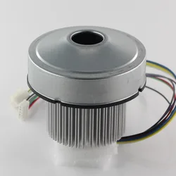 4235 DC 12V DC 24V Three-phase DC brushless seeder micro large air volume fan Small high pressure DC centrifugal air blower,87mm