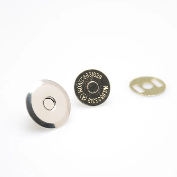 

Magnetic buttons - Closures 14 mm NICKEL 200 Sets Snap buttons for bags