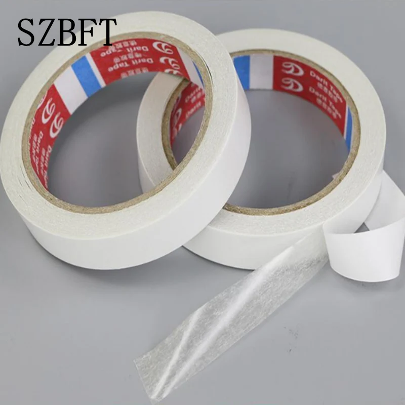 Szbft Mạnh Băng Keo 2 Mặt Bán Buôn Siêu Mỏng Có Độ Nhớt Cao Trắng Băng Keo 2 Mặt