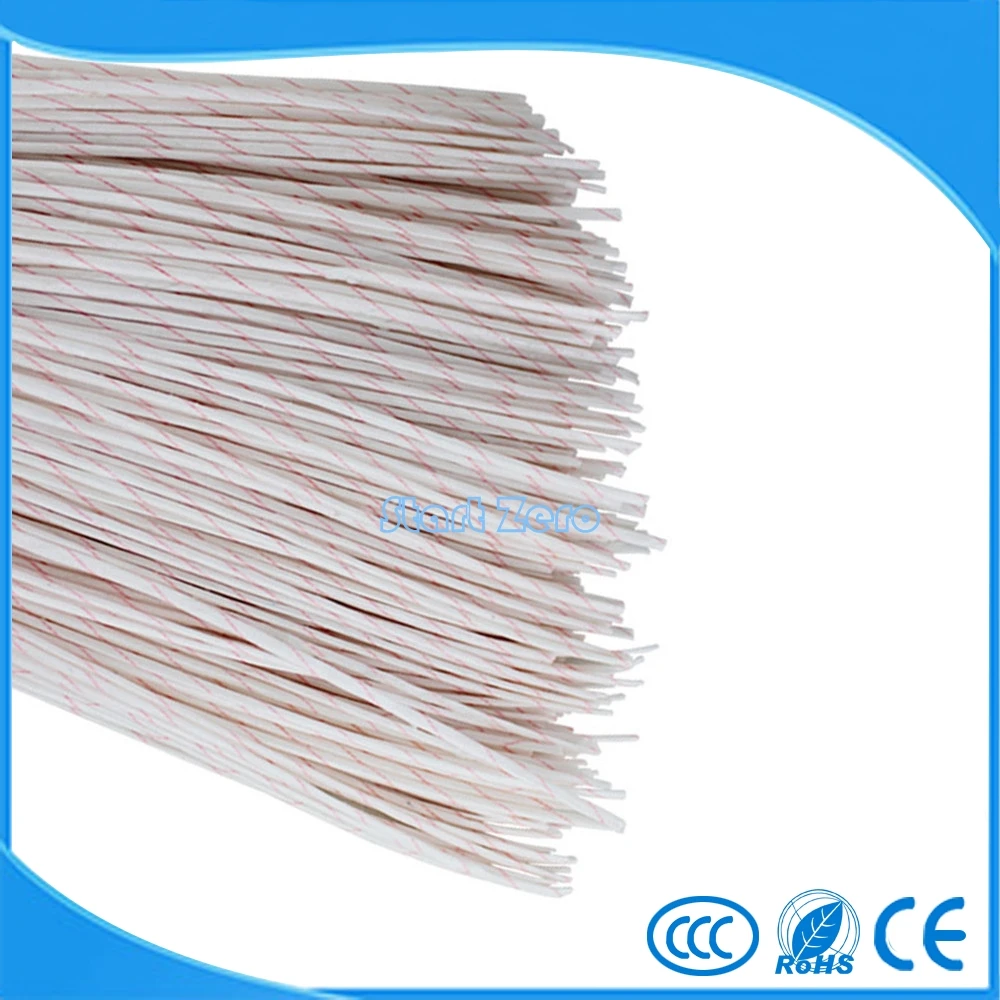 1/1.5/2/2.5/3/4/5/6MM Diameter Fiberglass sleeving 5Meter High temperature insulated wire casing Glass Fiber sleeving