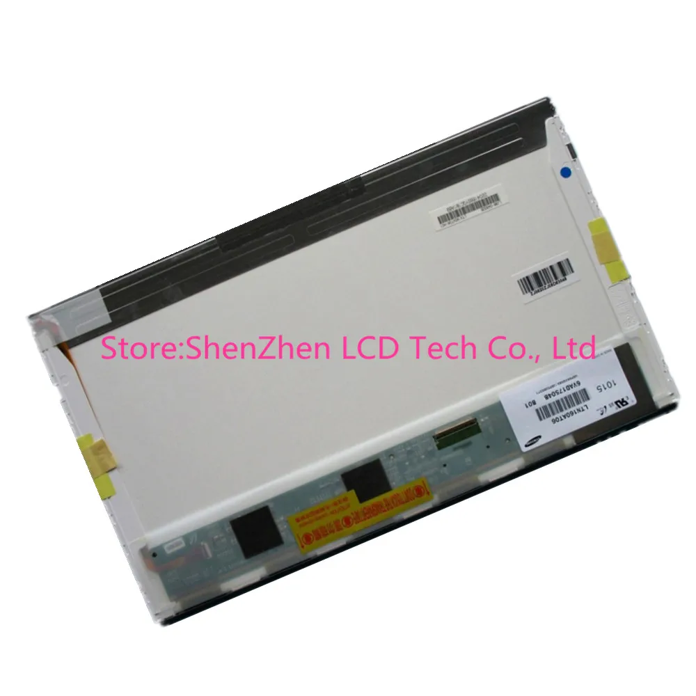 

Free Shipping 16 inch Led Screen LTN160AT06 HSD160PHW1 Replacement lcd matrix display 40pins