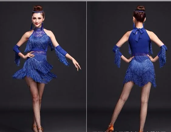 Robe De Danse Latine MS 411 – Femme – Taille US 8 (UK 10) – Rose Skin – Neuf Sans étiquette
