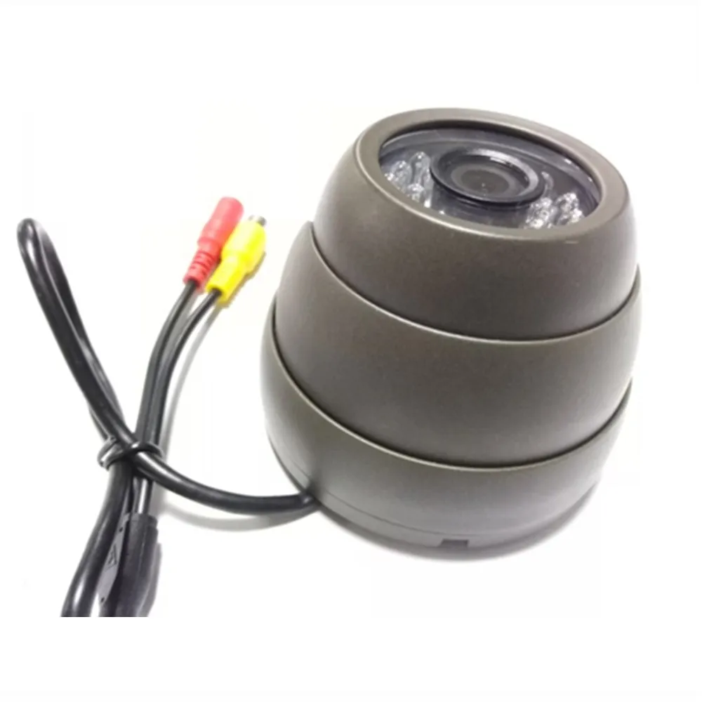 

LSZ Spot Wholesale 720P HD Pixel Metal Hemisphere Gray Car Camera Monitoring Probe NTSC / PAL System Factory Direct IR Lamp BUS