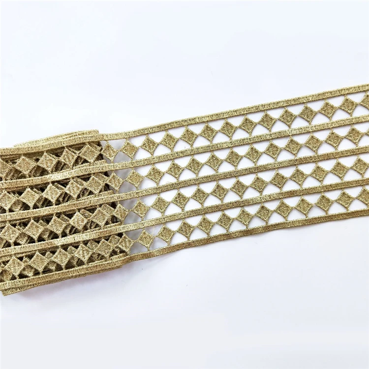 Высококачественное красивое кружево, лента, тесьма 8,8 см, кружевная отделка, сделай сам, Вышитое для украшения шитья, африканская кружевная ткань Высококачественное красивое кружево, лента, тесьма 8,8 см, кружевная отделка, сделай сам, Вышитое для украшения шитья, африканская кружевная ткань