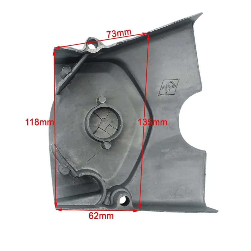 TDPRO 90/110cc 125cc Engine Front Sprocket Chain Casing Covers Quad Dirt Bike ATV Buggy Bottom Engines Sprocket Chain Cover Case
