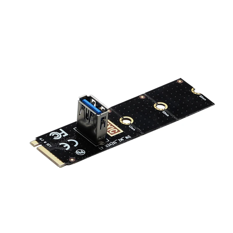 NGFF M.2 to USB 3.0 Transfer Card M2 to USB3.0 Adapter for PCI-E Riser Card For Bitcoin Litecoin Miner Mining