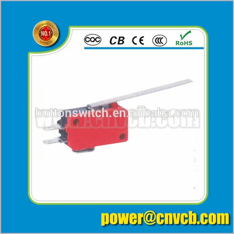 YT KW3-9 solder terminal micro switch 15A 125V/16(4)A 250V AC t105 long lever micro switch subminiature micro switch