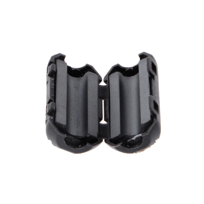 5 Pcs 5mm Clip-On Ferrite Ring Core Noise Suppressor For EMI RFI Clip Cable Active Components Filters